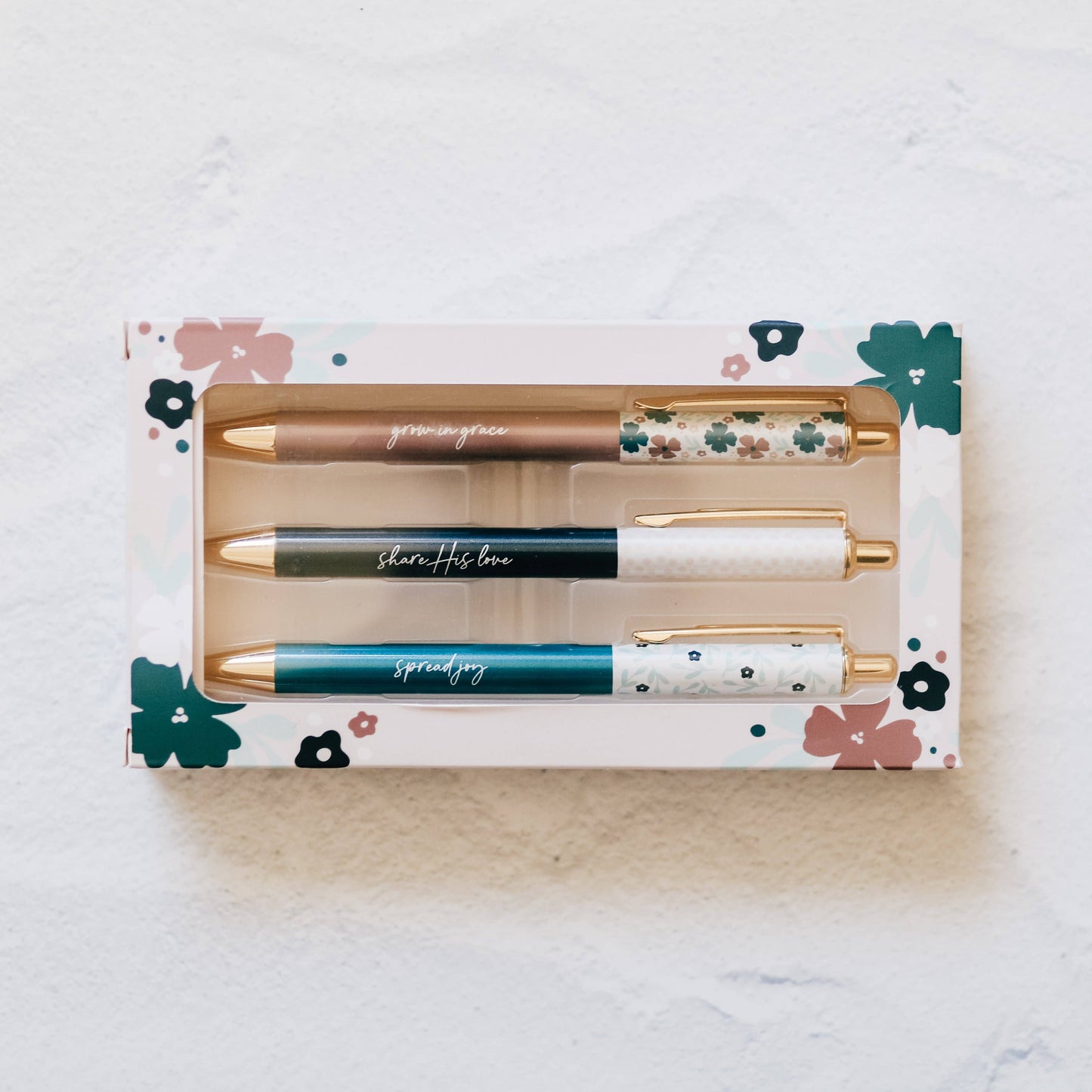 Grow in Grace Pen Set