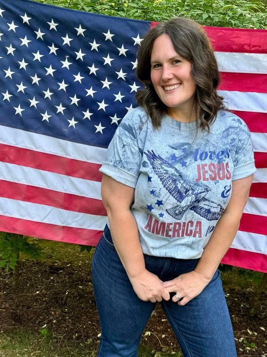 Loves Jesus And America Too